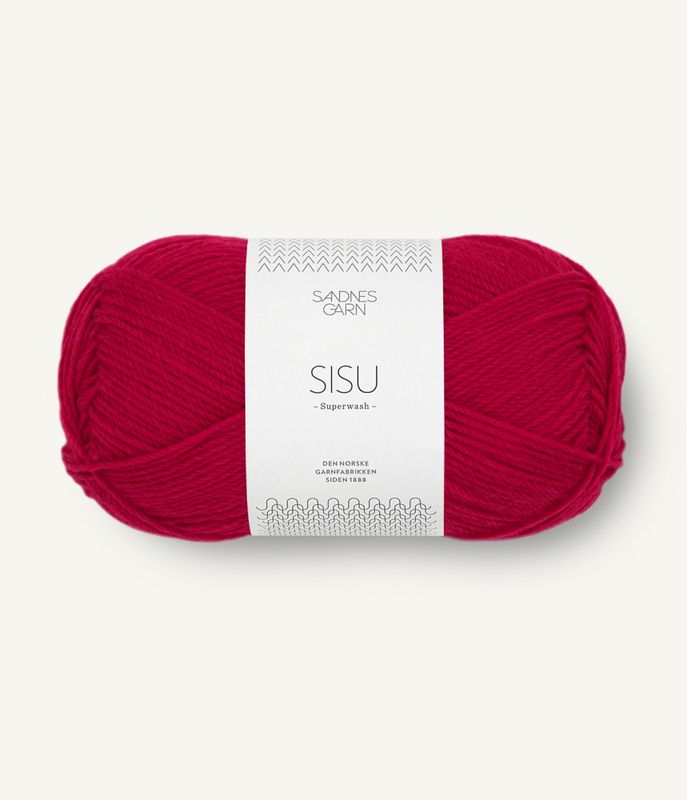 4228 Red - Sandnes Garn, Sisu