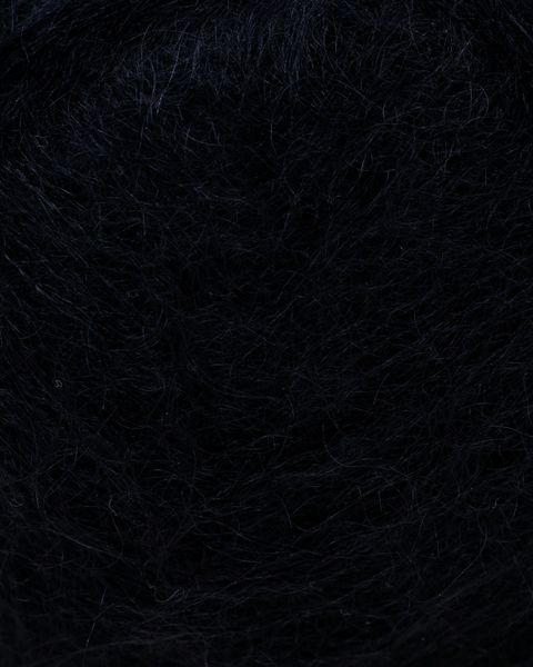 081 Sort - Rauma Garn, Plum