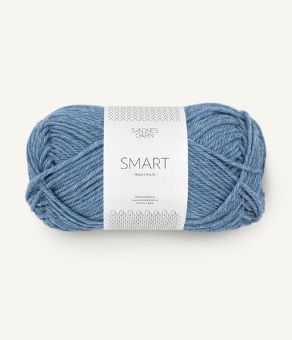 Hovedbilde 6324 Blue Melange - Sandnes Garn, Smart