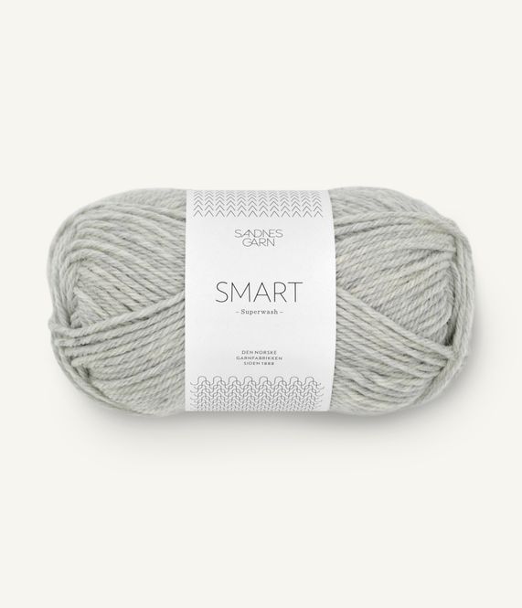 Hovedbilde 1032 Light Grey Melange - Sandnes Garn, Smart