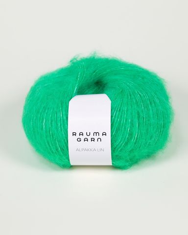 Hovedbilde 7766 Emeraldgr&oslash;nn - Rauma Garn, Alpakka Lin