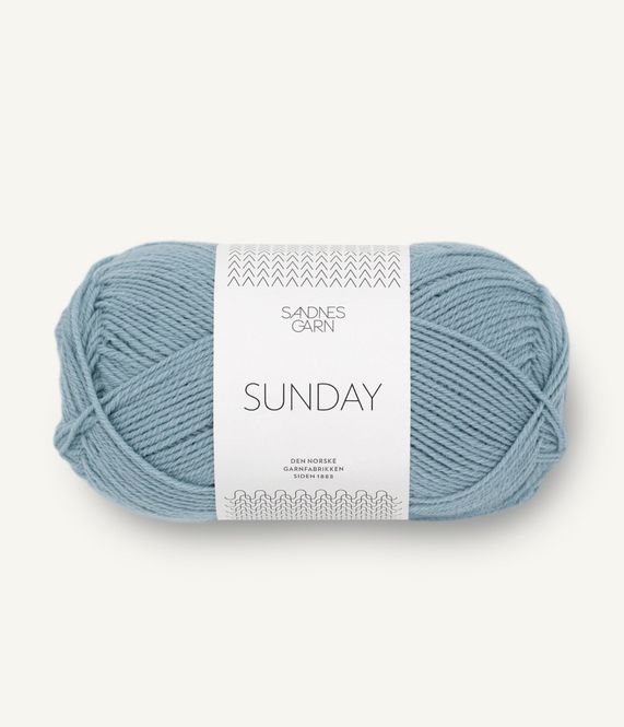 Hovedbilde 6501 Ice Blue - Sandnes Garn, Sunday 