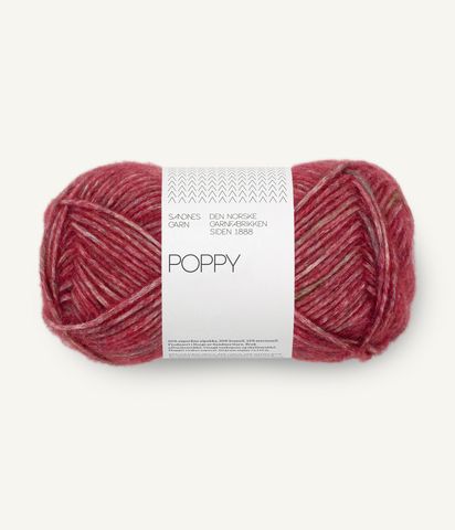 Hovedbilde 4510 Cranberry Crush Print - Sandnes Garn, Poppy