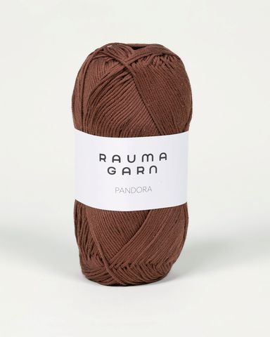 Hovedbilde 242 R&oslash;dbrun - Rauma Garn, Pandora