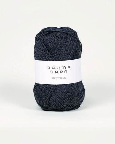 Hovedbilde B14 Koks Melert - Rauma Garn, Babygarn