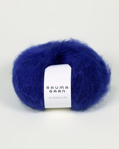 Hovedbilde 2350 Nattbl&aring; - Rauma Garn, Alpakka Lin
