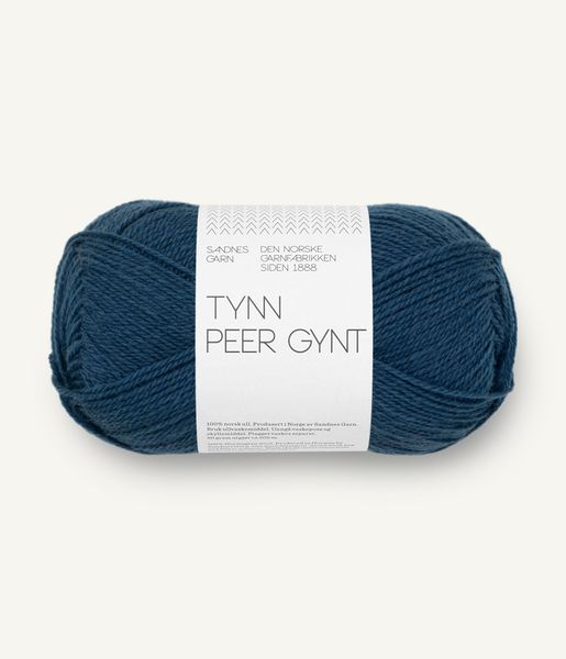 6062 Dark Blue - Sandnes Garn, Tynn Peer Gynt