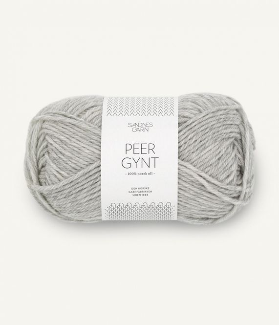 Hovedbilde 1032 Light Grey Melange - Sandnes Garn, Peer Gynt