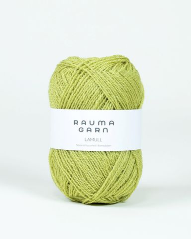 Hovedbilde 112 Spiregr&oslash;nn - Rauma Garn, Lamull