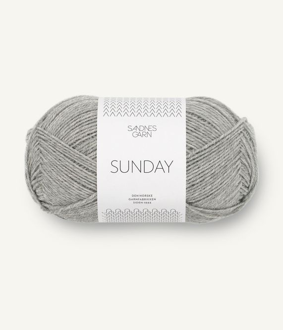 Hovedbilde 1042 Grey Melange - Sandnes Garn, Sunday