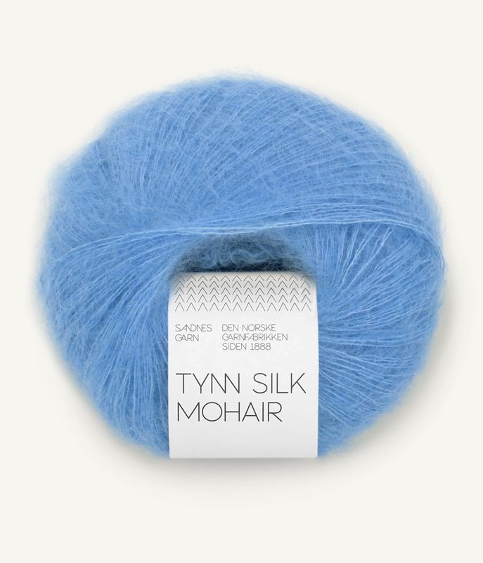 5824 Provence Blue - Sandnes Garn, Tynn Silk Mohair