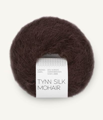 Hovedbilde 3591 Chocolate Plum - Sandnes Garn, Tynn Silk ...