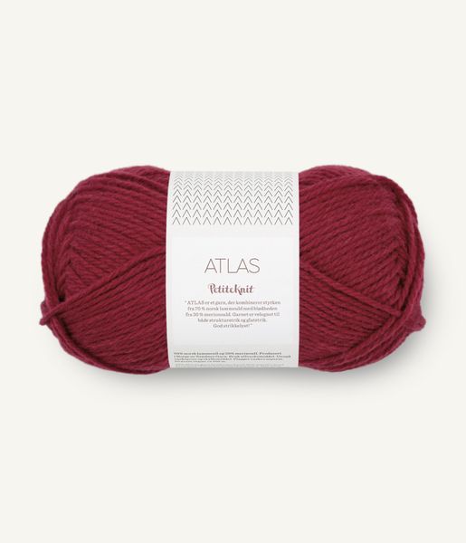 4246 Cabernet - Sandnes Garn, Atlas Petiteknit