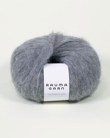 Hovedbilde 6559 Gr&aring; - Rauma Garn, Alpakka Lin
