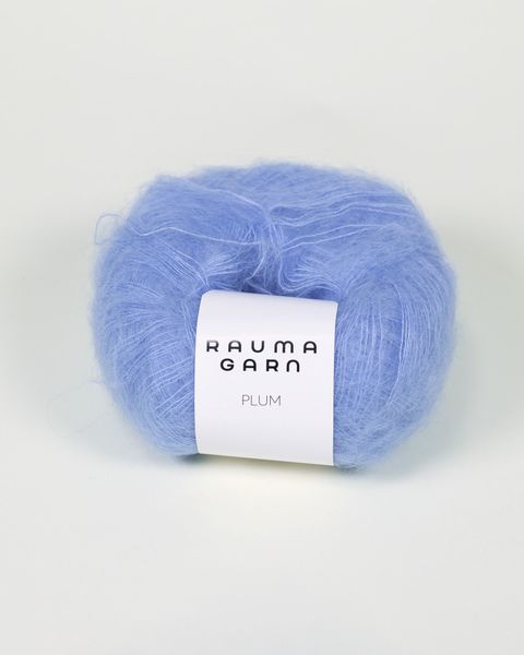 067 Blek Bl&aring; - Rauma Garn, Plum