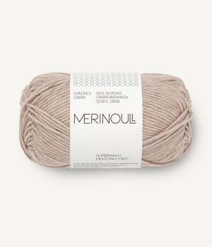 Hovedbilde 2650 Beige Melange - Sandnes Garn, Merinoull