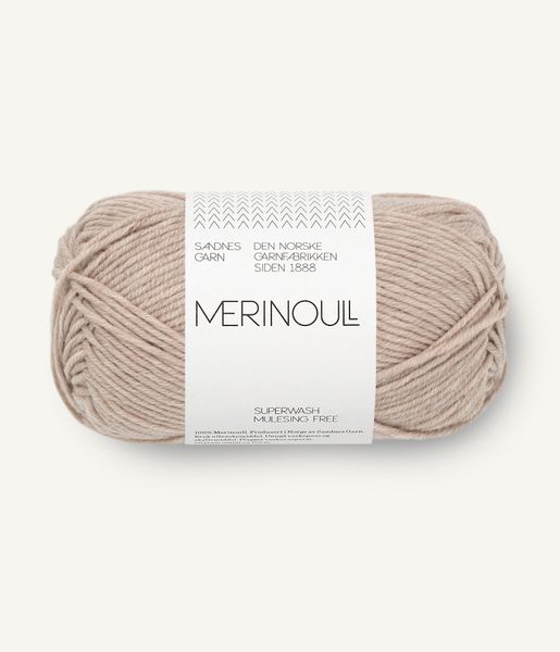 2650 Beige Melange - Sandnes Garn, Merinoull