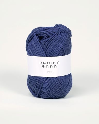 Hovedbilde 568 M&oslash;rk Jeansbl&aring; - Rauma Garn, PT5 Sport