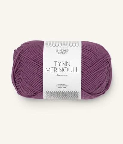 Hovedbilde 4645 Dark Heather Purple - Sandnes Garn, Tynn ...